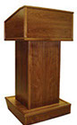 ps_1100_i_podium_natural_oak_with_plaque_logo