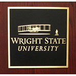 Podium_plaque_Square_Bronze_Black_Wright_State_Univ