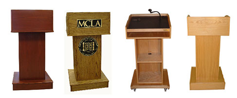 Pro_Series_1000_I_Style_Lectern_or_Podium_group_Cherry_Dark_Oak_Natural_Oak