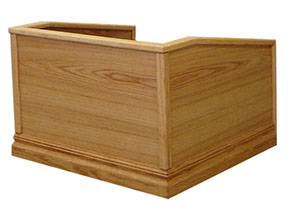 Podium PS2100 Natural Oak Finish