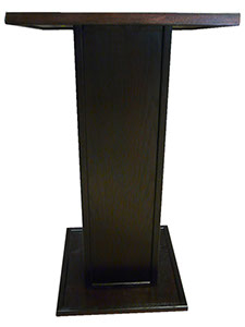 PS_2050_traditional_style_podium_custom_black_finish