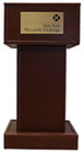 PS1100_i_lectern_podium_cherry_on_oak_plaque_seal_or_logo