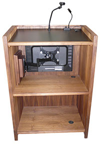 PS 1000 Podium in Medium Oak with two Bronze Plaques or Logos ps_1000_podium_in_medium_oak_with_two _bronze_plaques-_logos