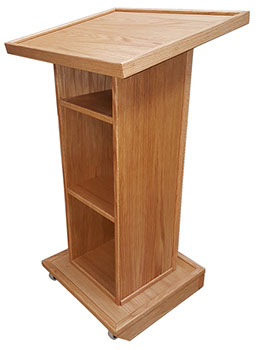 PS921_news_speaker_stand_lectern_natural_oak